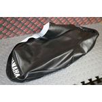 NEW SEAT COVER ONLY 1987-2006 Yamaha Banshee cover ALL BLACK TEXTURE + lettering