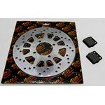 Vito's Performance rear wheel disc rotor Yamaha Banshee Raptor 660 brake pads