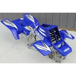 Yamaha Banshee fenders + gas tank plastic + rad cover grill + graphics BLUE 1999