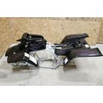 Yamaha Banshee fenders + gas tank plastic + grill + graphics BLACK FLAMES 20064-4