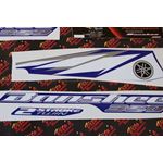 Vito's vinyl decal graphics kit 14MIL sticker Yamaha Banshee BLUE WHITE 20062