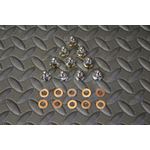 VITO's Polished acorn head nuts washers Yamaha Banshee 1987-2006
