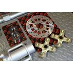 New Vito's Banshee Rear Setup Axle Carrier Rotor Hubs Sprocket 42 Tooth