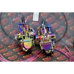 2 x Yamaha Banshee 28mm 28PWK Larger Carbs Carburetors + Vito's cable TITANIUM2
