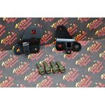 2 x NEW MOTOR MOUNTS upper front left +right + engine bolts Yamaha Banshee4