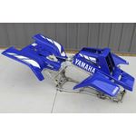 Yamaha Banshee fenders + gas tank plastic + rad cover grill + graphics BLUE 2001