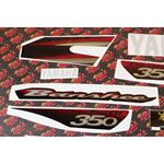 Vito's vinyl decal graphics kit 14MIL sticker Yamaha Banshee RED BLACK 20032