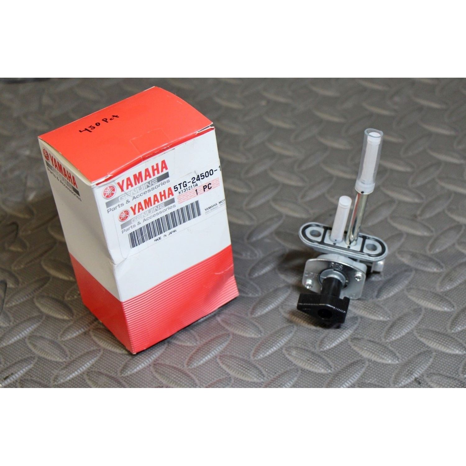 NEW OEM factory Yamaha YFZ450 fuel PETCOCK gas tan