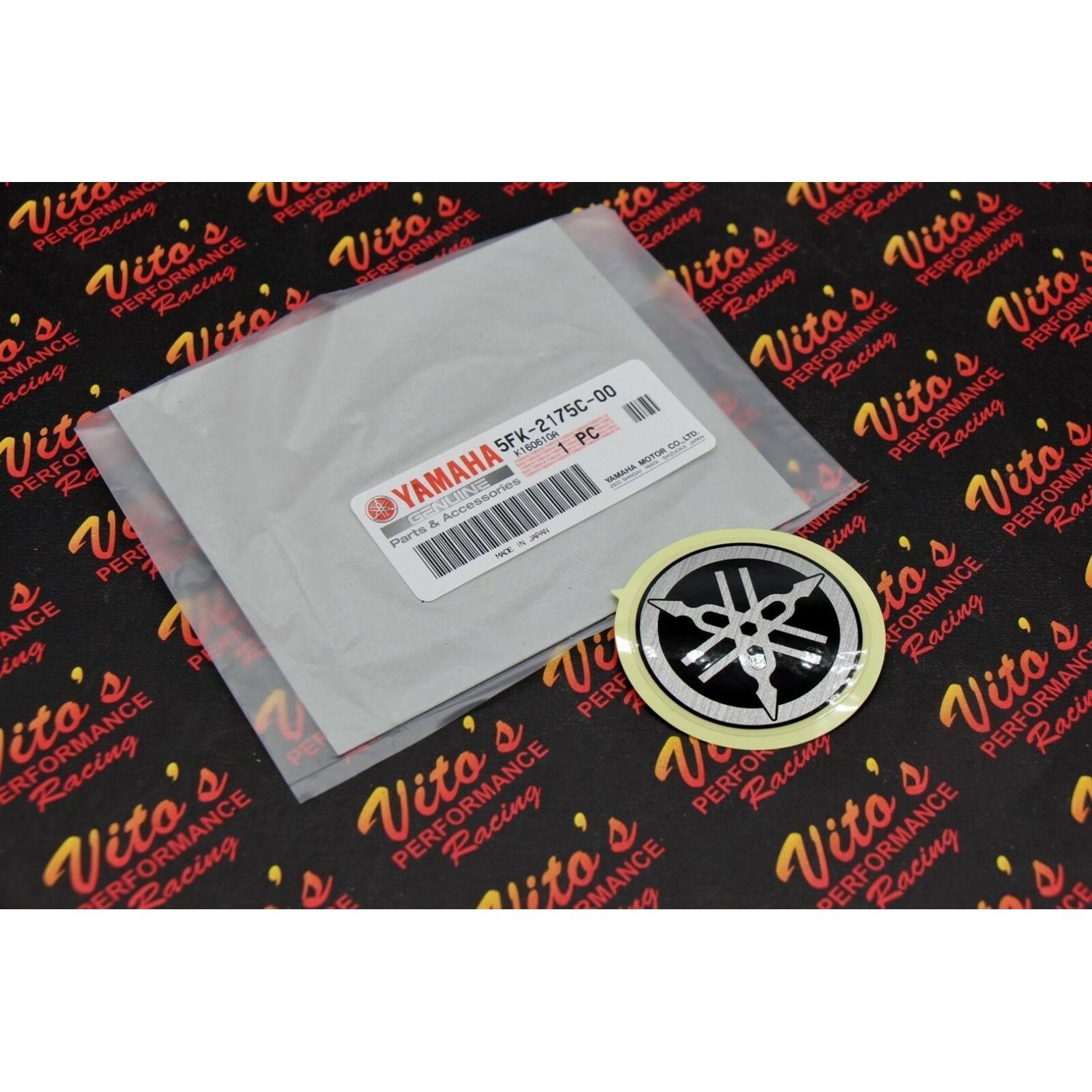 NEW Stick Emblem tuning Fork 2.25" Yamaha Ban