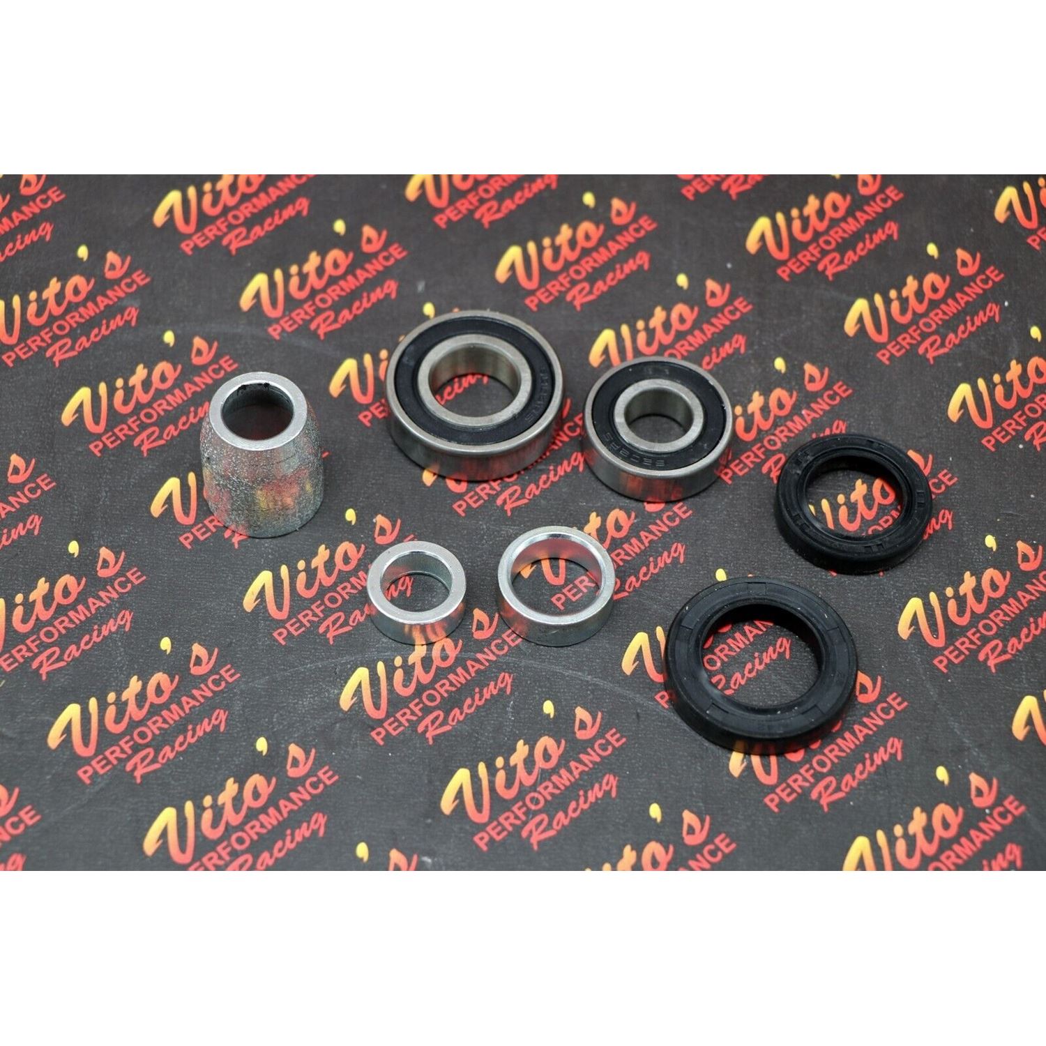 2 x seals bearings spacer kit for front hub Yamaha