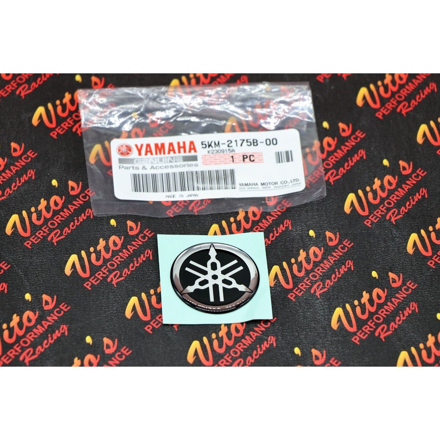 Sticker gel bubble Emblem tuning Fork Yamaha Bansh