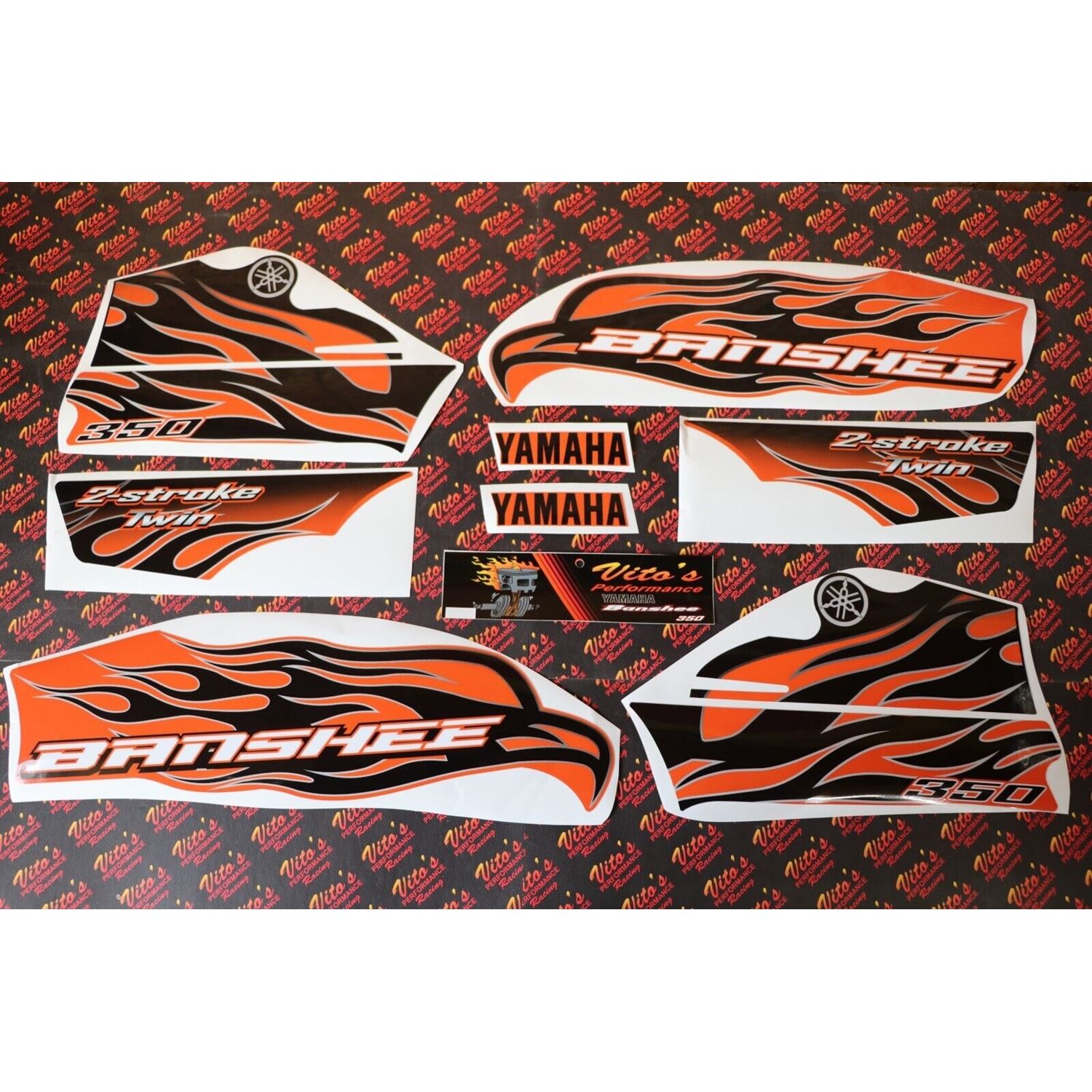 Vito's vinyl decal graphics kit 14MIL sticker