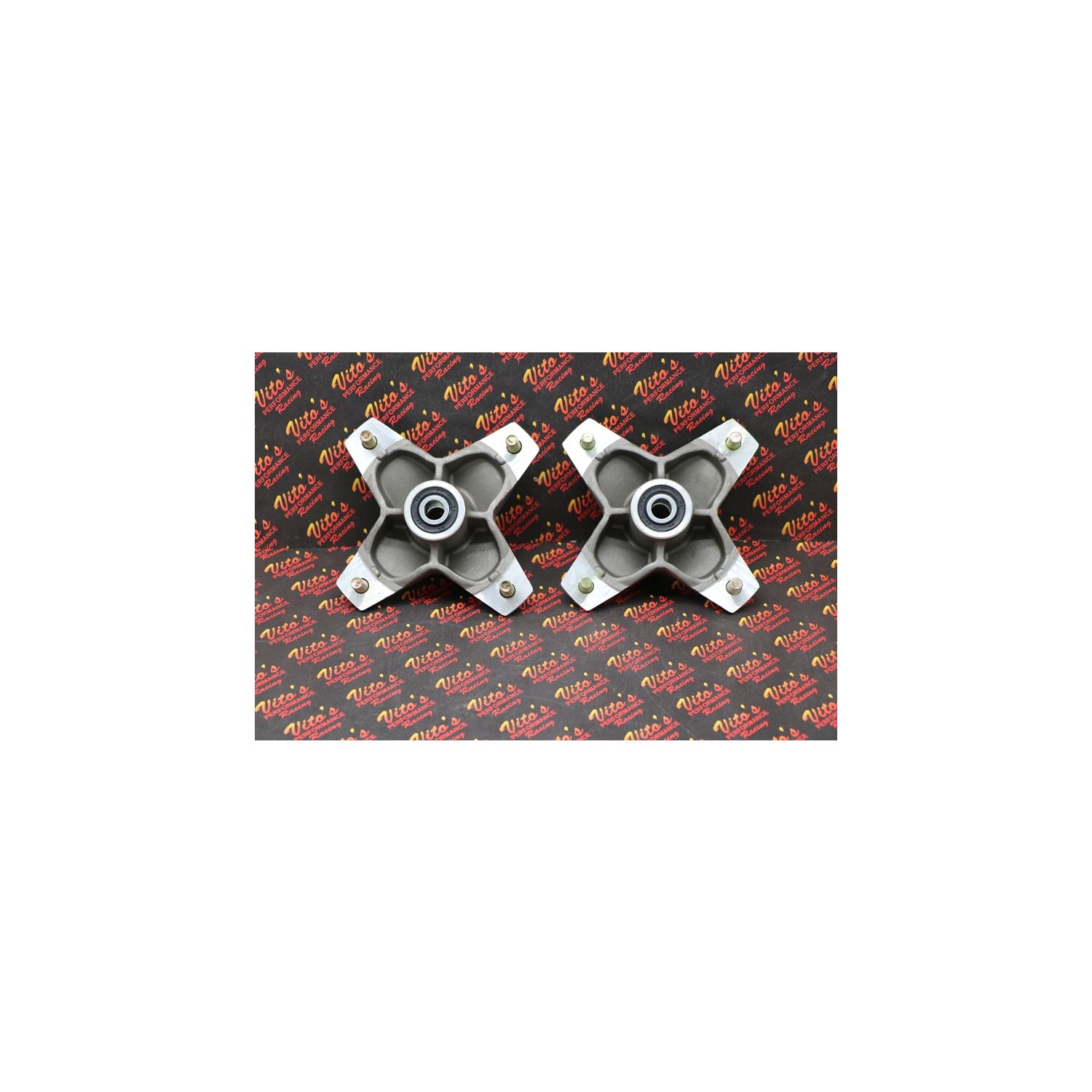 2 x NEW front hubs + studs seals bearings Yamaha R