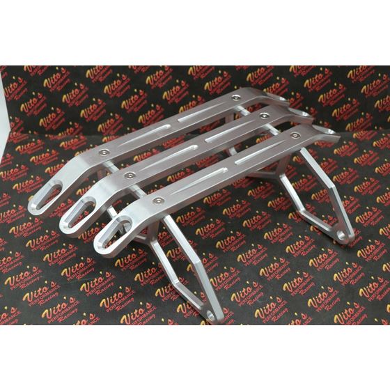 NEW Billet CNC front bumper Yamaha Banshee 1987-2006 guard brushed aluminum