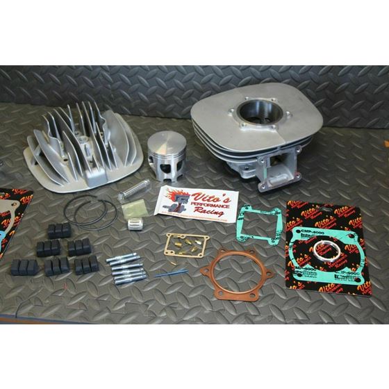 Vito's BLASTER Big Bore 240cc Yamaha 72.00 Cylinder +3mm stroker crank WISECO