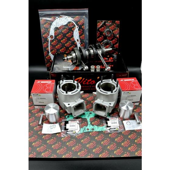 392cc ASSASSIN Cylinders BIG BORE Banshee TOP + BOTTOM END + Vito's Crankshaft