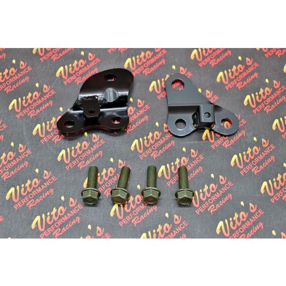 2 x NEW MOTOR MOUNTS upper front left +right + engine bolts Yamaha Banshee2