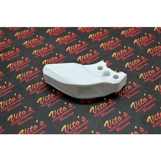NEW CHAIN GUIDE SLIDER swingarm rear Yamaha Blaster Warrior Raptor 350 WHITE