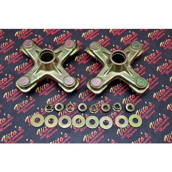 NEW 2 x Vito's REAR HUBS Yamaha Banshee Raptor 660 700 YFZ450 YFZ450r + lugnuts2