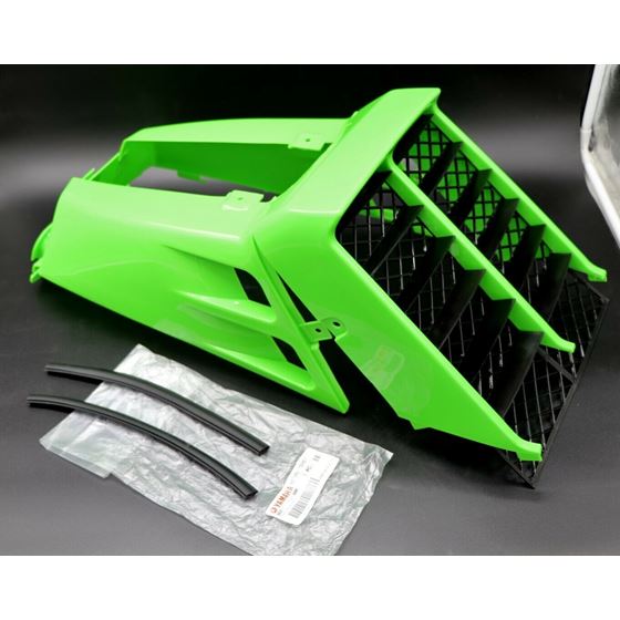 NEW Vito's Yamaha Banshee plastic gas tank side covers + grill 1987-2006 GREEN