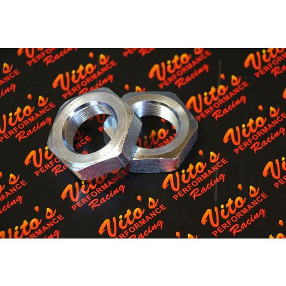 2 x Vito's Performance rear AXLE NUTS for Yamaha Banshee 350 Blaster 200