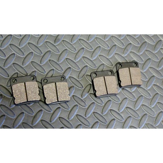 NEW 2 x front brake pads Yamaha Banshee 1990-2006 or Raptor 660 2001-2005