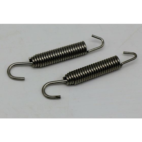 2 x Vito's STAINLESS STEEL swivel exhaust pipe springs Blaster 200 Banshee 350