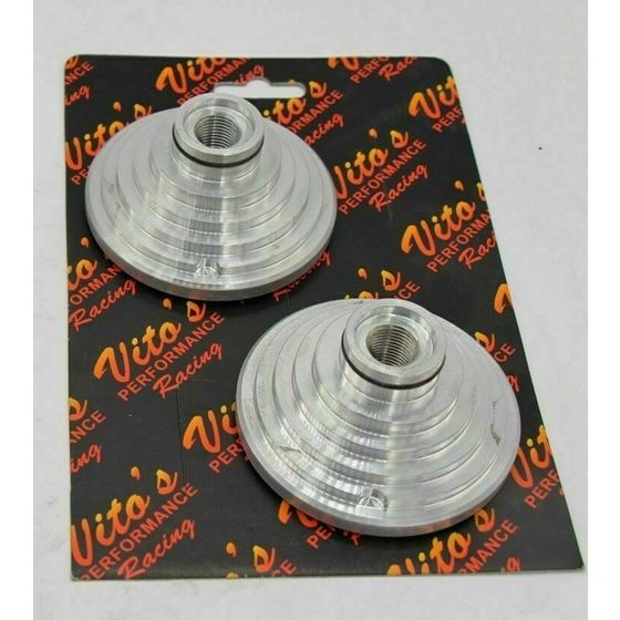 2 x Cool Head Domes Yamaha Banshee Pro Design VITO'S 9 degree BIG BORE 19cc