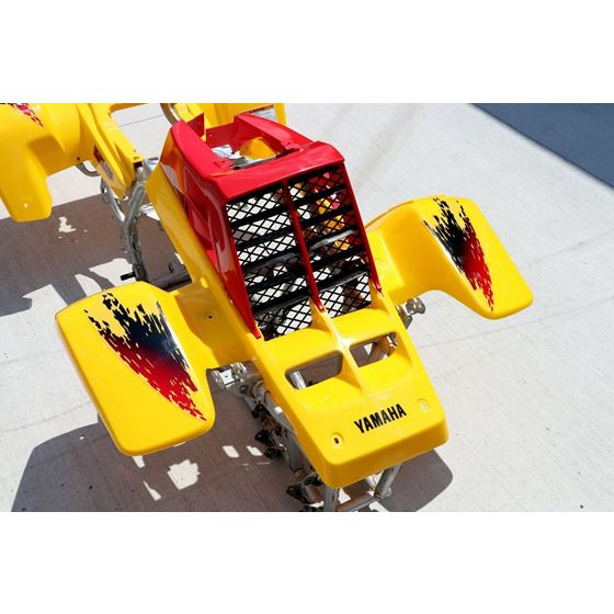Yamaha Banshee fenders + gas tank plastic grill + graphics YELLOW RED 1997