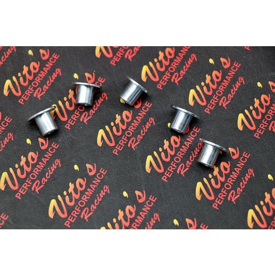 5 x collar spacers + lip 04-05 Yamaha YFZ450 BRAKE LIGHT taillight mount bracket2