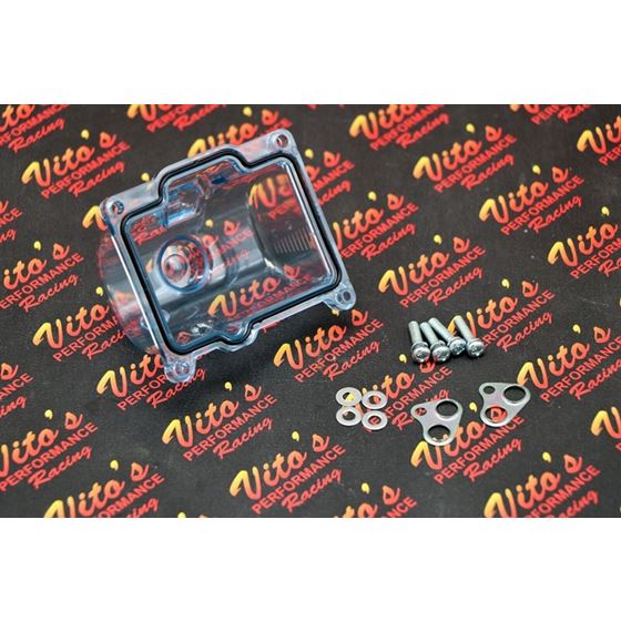 CLEAR Keihin PWK PJ 33mm 35mm 38mm 39mm 41mm replacement carburetor fuel bowl2