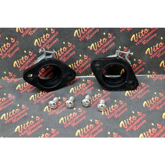 2 x NEW intakes carb boots VM34-200 for Yamaha Banshee billet intakes 35mm PWK