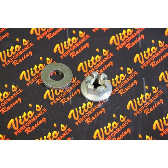 2 x Vito's Performance axle castle hub nut washer Yamaha Banshee Blaster Raptor
