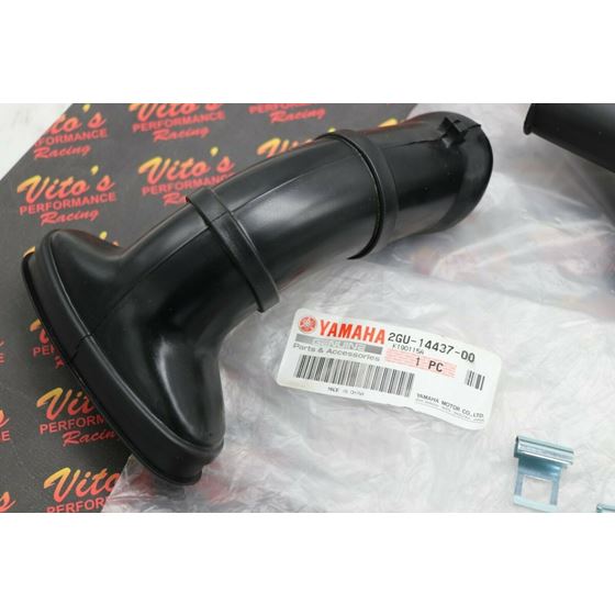 NEW SNORKEL+ CLAMP intake duct for OEM airbox lid fits YAMAHA Banshee 1987-20062