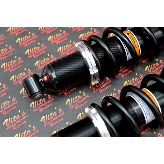 2 x NEW FRONT SHOCKS Polaris RANGER 400 500 570 800 springs 16.5" BLACK